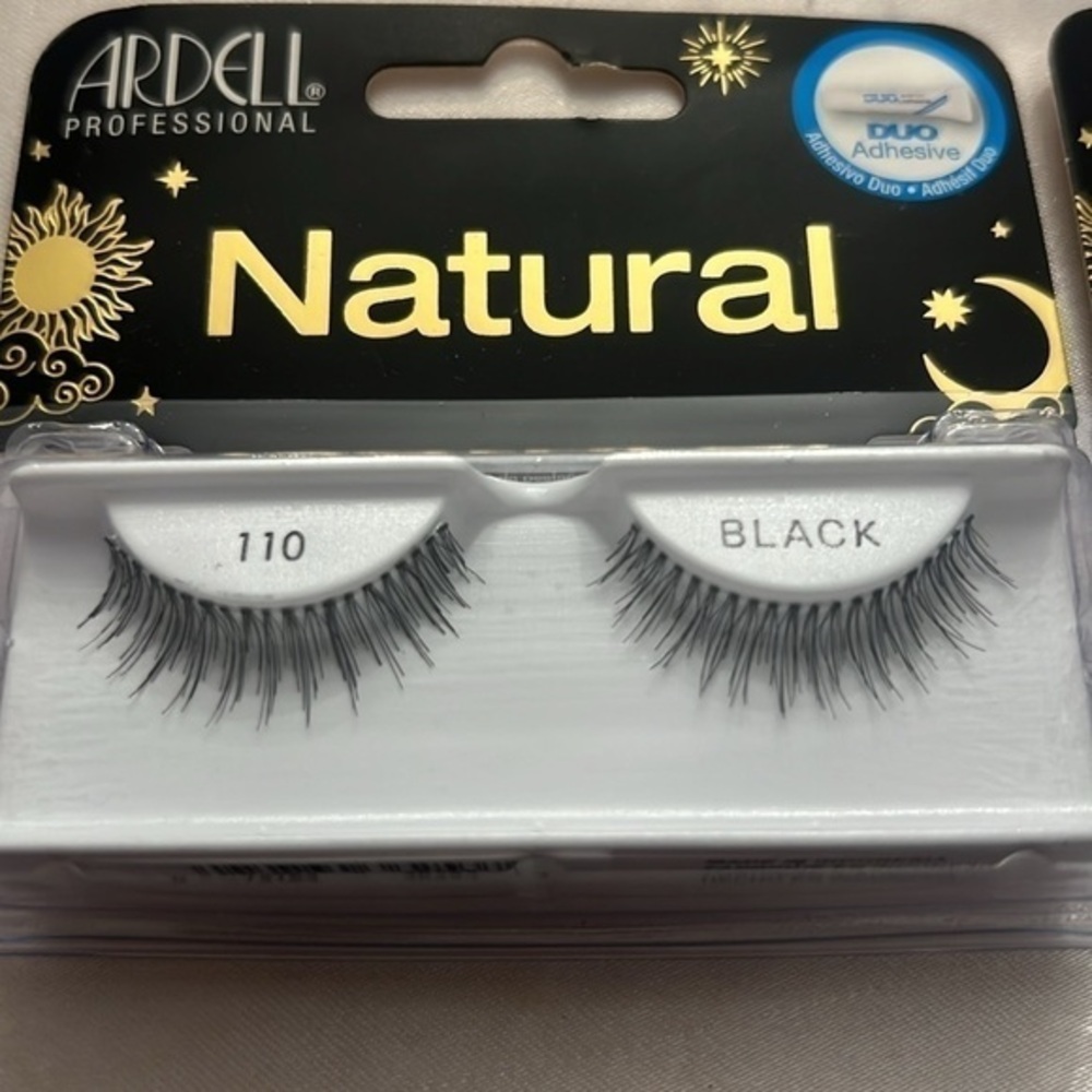 Ardell natural lashes-110 BLACK x2